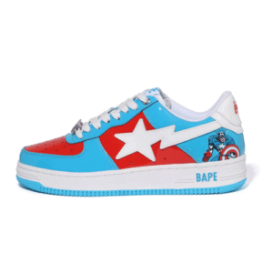 A BATHING APE BAPE x MARVEL BAPE STA CAPTAIN AMERICA