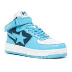 A BATHING APE® SAX Logo Patch High Top Trainers
