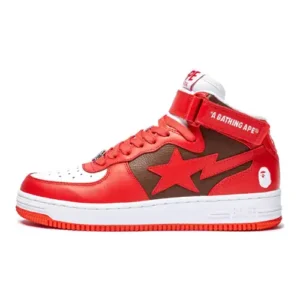 BAPESTA Men Star Patch Trainers Shoes