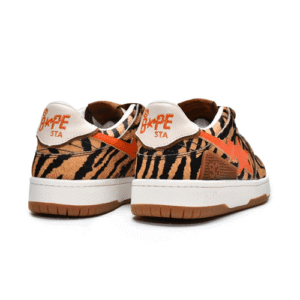 BAPESTA Sk8 Low Black Leopard