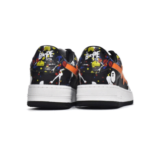 Bape Sk8 Sta Low Black Orange