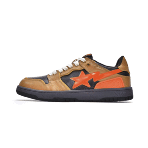 BAPESTA Sk8 Low Brown Shoes