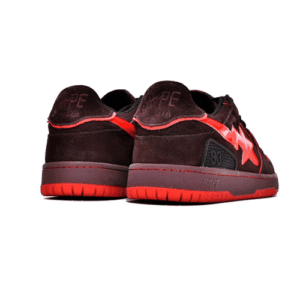 Bape Sk8 Sta Low Brown Red