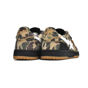 Bape Sk8 Sta Low Camouflage Green