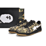 Bape Sk8 Sta Low Camouflage Green