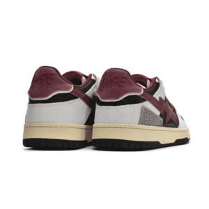 Bape Sk8 Sta Low Red Grey