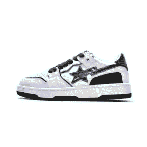 BAPESTA Sk8 Low White