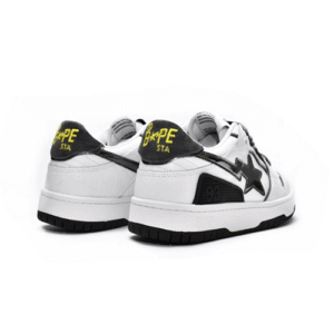 Bape Sk8 Sta Low White Black