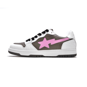 BAPE STA Sk8 Low White Shoes