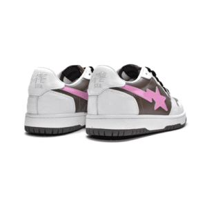 Bape Sk8 Sta Low White Brown