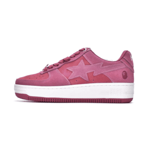 BAPESTA Sk8 Low Pink Shoes