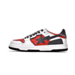 Bape Sk8 Sta Low White Red