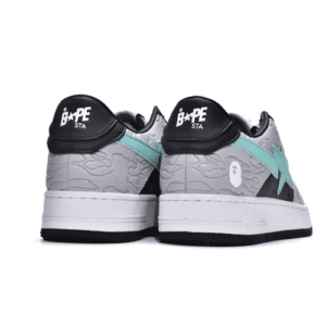 Bape Sta Low Grey Black