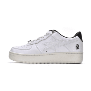 Bape Sta Low White Black