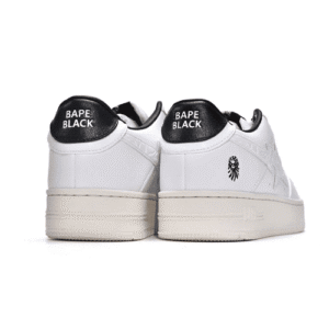 Bape Sta Low White Black