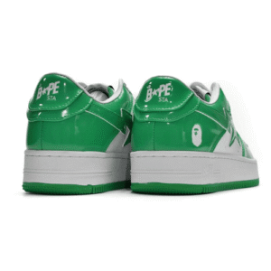 Bape Sta Low White Green