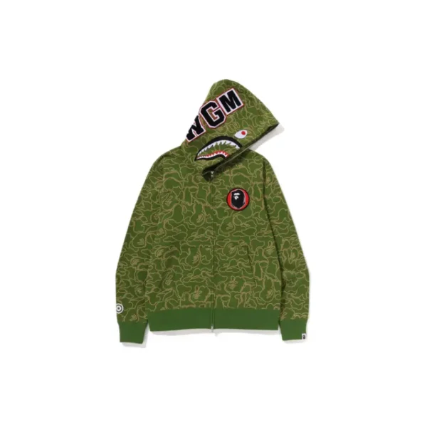 BAPE 30th Anniversary Hoodie - Green - Front