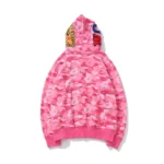 BAPE Camo Hoodie - Pink - Back