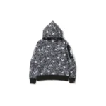 BAPE x XBOX Camo Hoodie - Black - Front