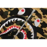 BAPE 1st Camo Shark Crewneck Sweatshirt - Desert Camo - Front-Detail