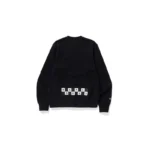 BAPE x NBHD Crewneck Sweatshirt - Black - Back
