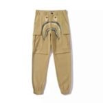 Bape Shark Multi Pockets Trouser - khaki