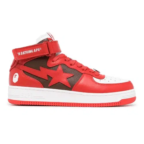 BAPESTA HI M2 Red Shoes