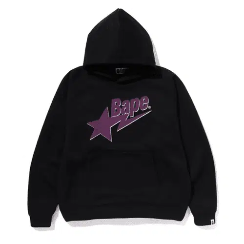 BAPESTA Knit Relaxed Fit Hoodie